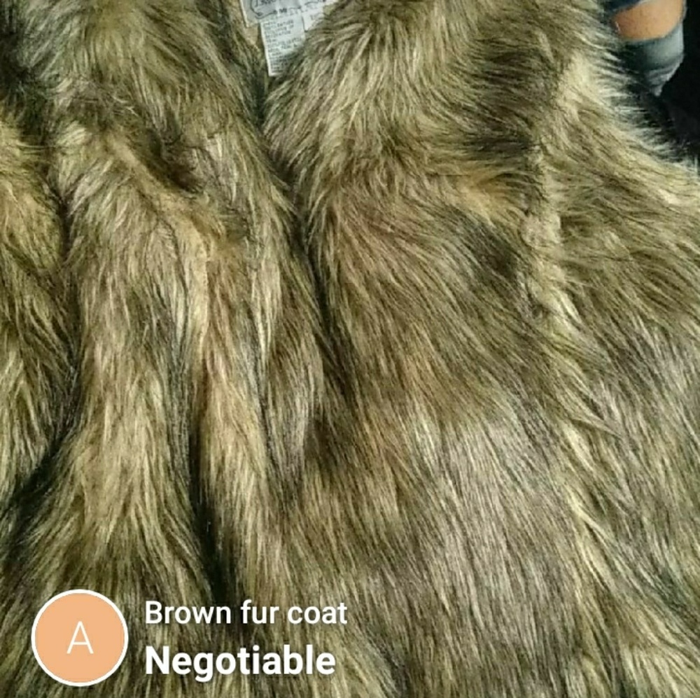 100% fur coat